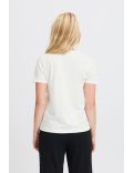 Tee-shirt blanc inscription Champagne