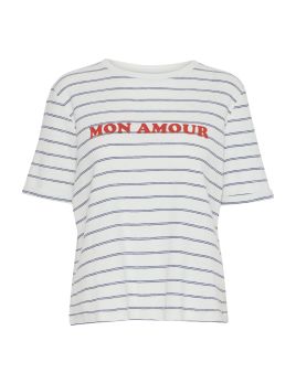 Tee shirt brodé MON AMOUR