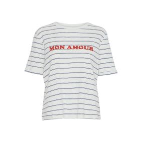 Tee shirt brodé MON AMOUR