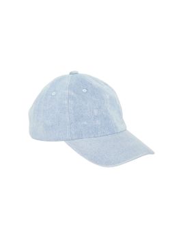 Casquette en jean bleu ciel