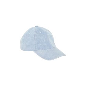 Casquette en jean bleu ciel