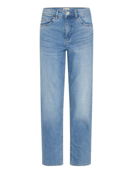 Jean cropped light blue