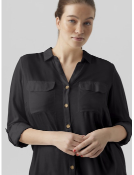 Chemise fluide noir