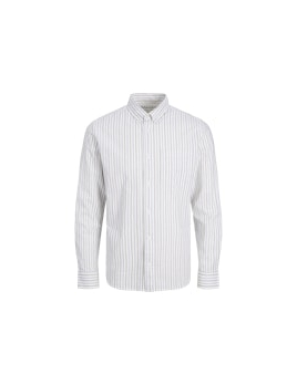 Chemise en coton à rayures